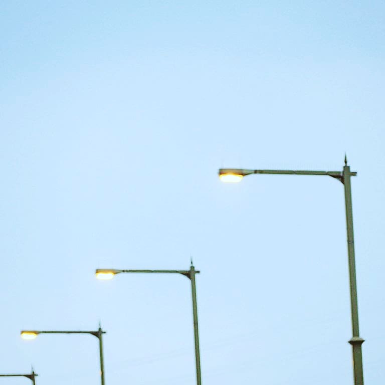 街灯の写真